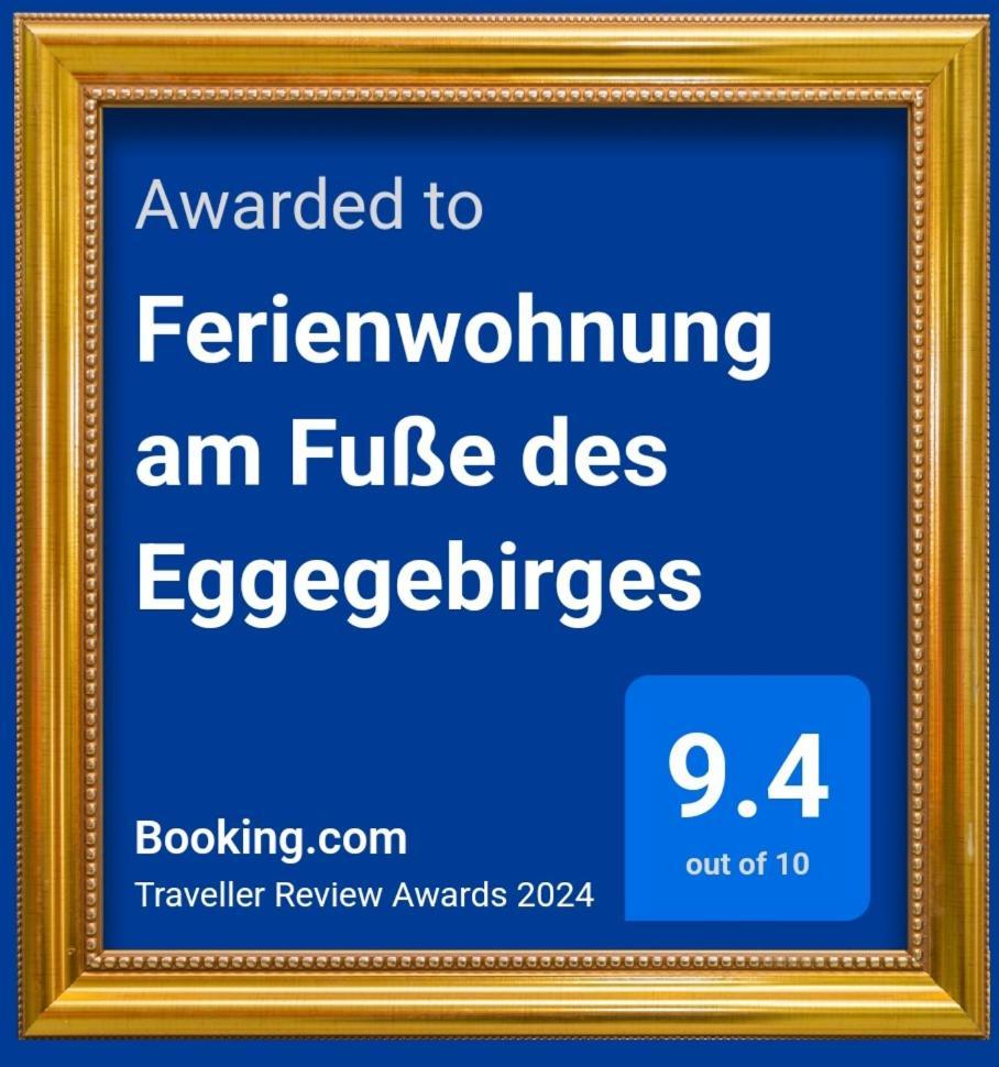 Ferienwohnung Am Fusse Des Eggegebirges Bad Driburg Exterior foto