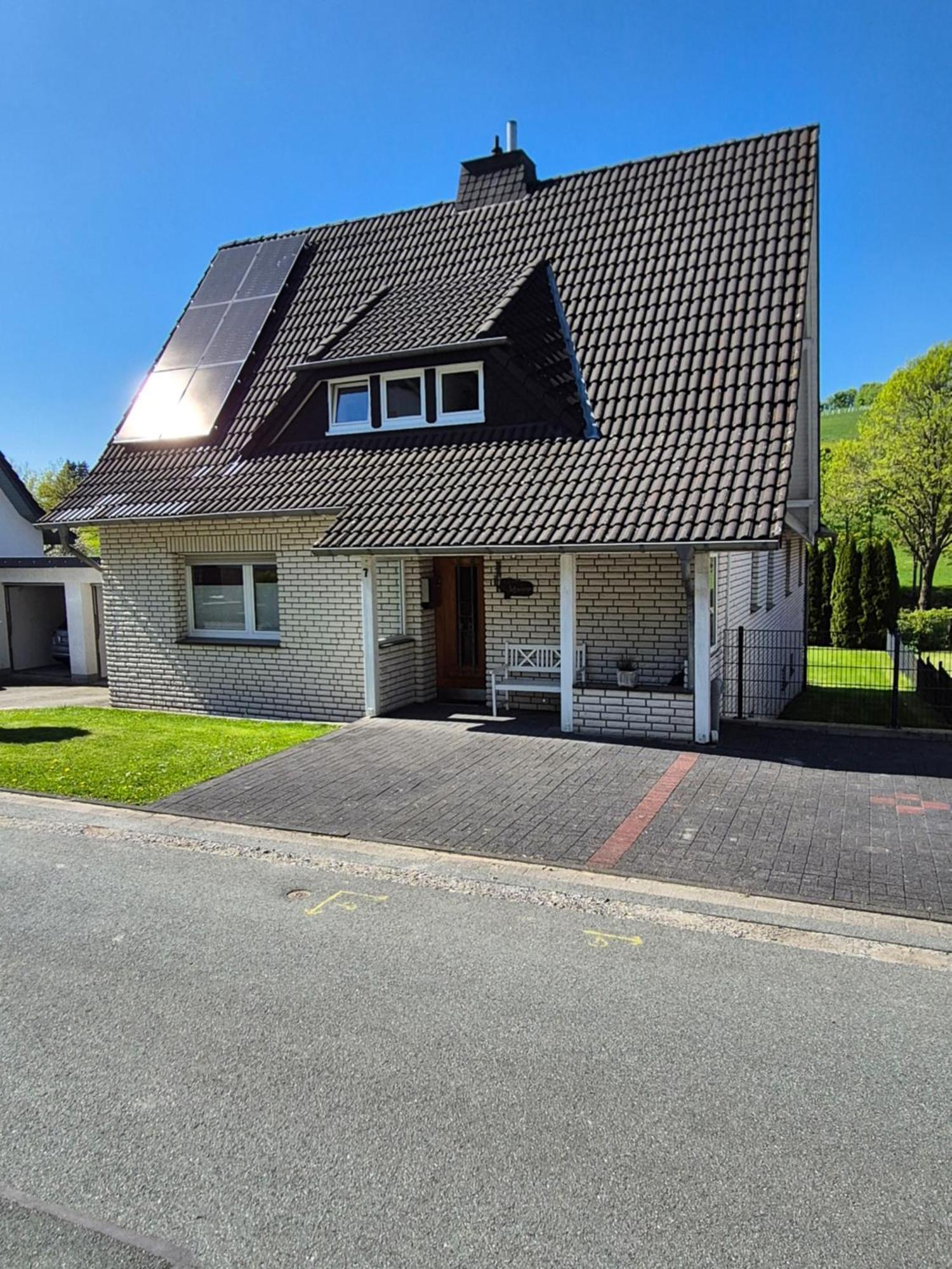 Ferienwohnung Am Fusse Des Eggegebirges Bad Driburg Exterior foto